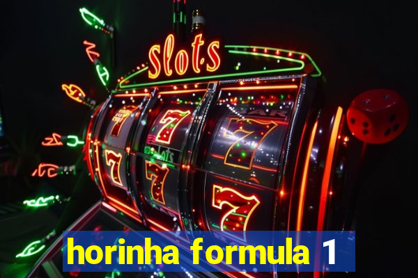 horinha formula 1